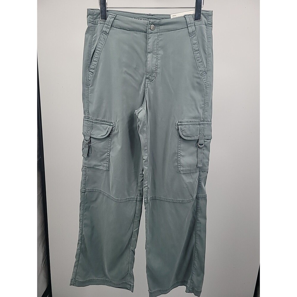 American Eagle Dreamy Drape Super Hi-Rise Baggy Wide Leg Pants Sz 4